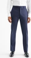 Zanella Noah Pinstripe Wool Blend Dress Pants
