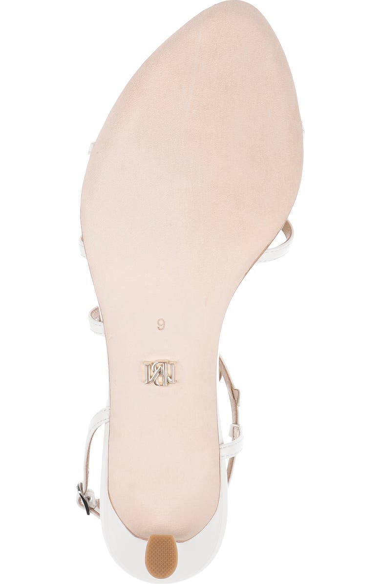 BADGLEY MISCHKA Orland Sandal, Alternate, color, White Leather