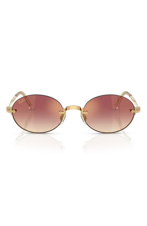 x A$AP Rocky 54mm Gradient Oval Sunglasses