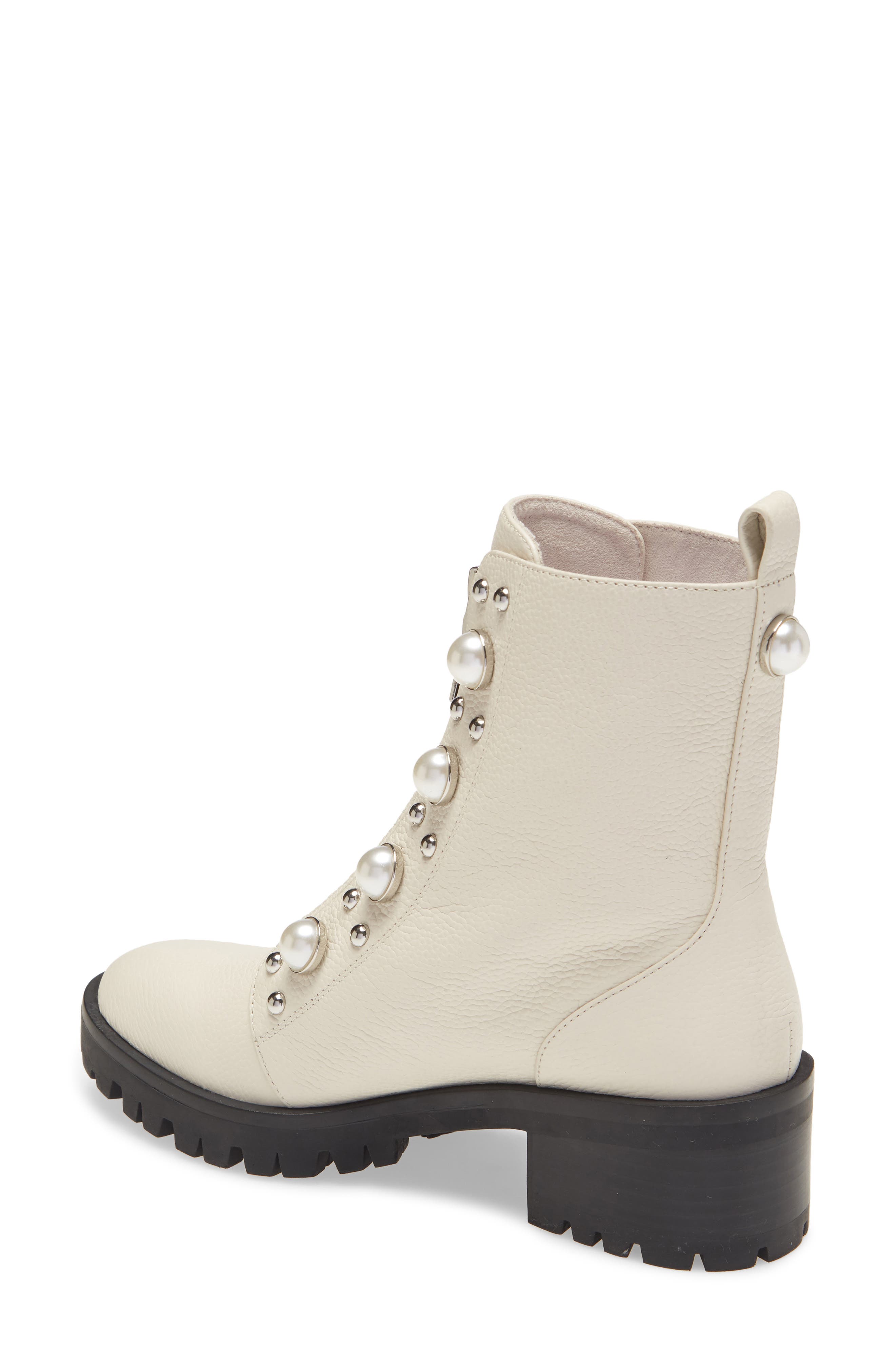 Payzlee Lug Sole Boot, Alternate, color, ECRU