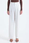 Monlicia Nevara High-Waist Wide-Leg Palazzo Trousers