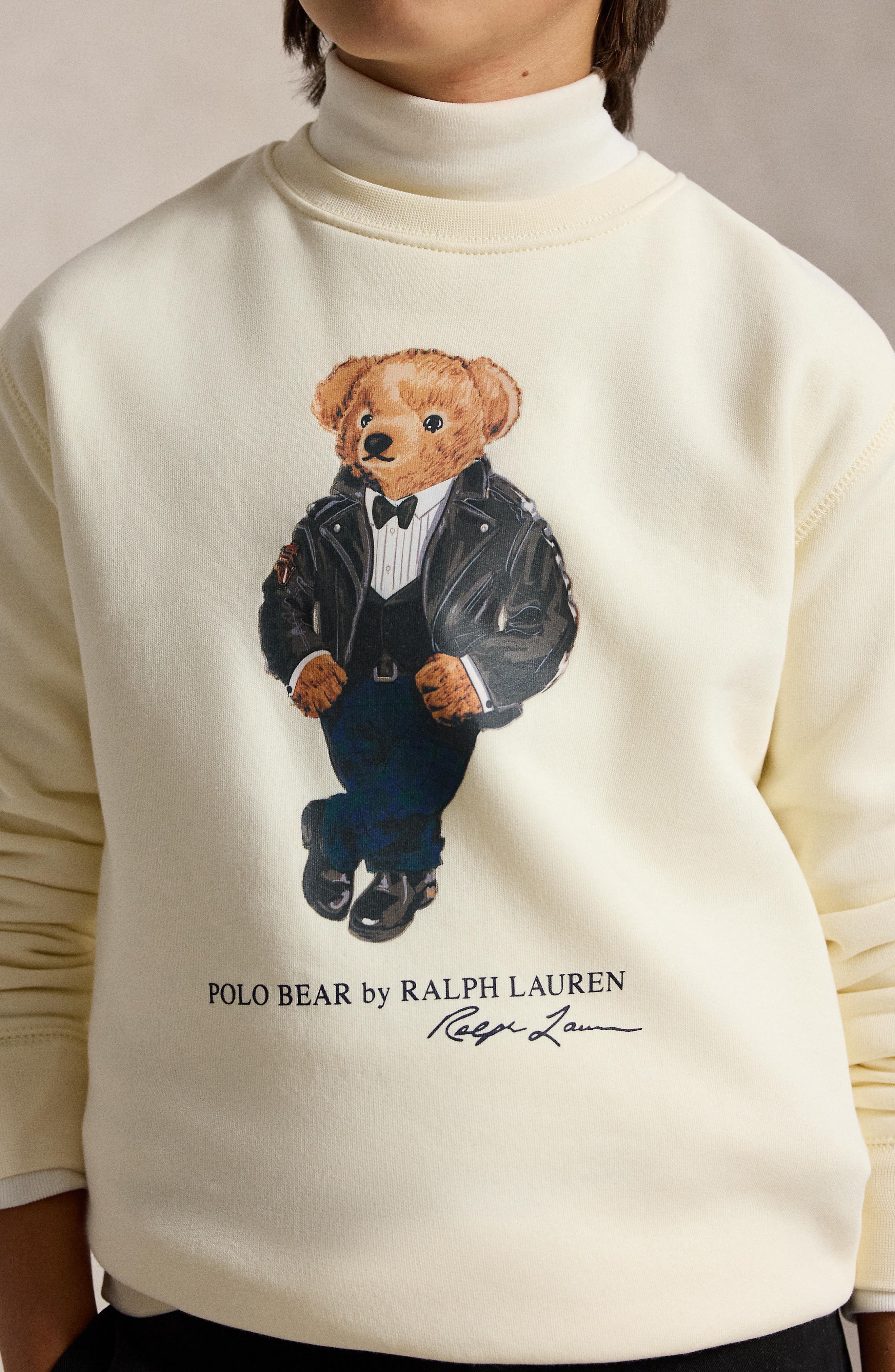 Polo Ralph Lauren Kids' Polo Bear Graphic Sweatshirt | Nordstrom