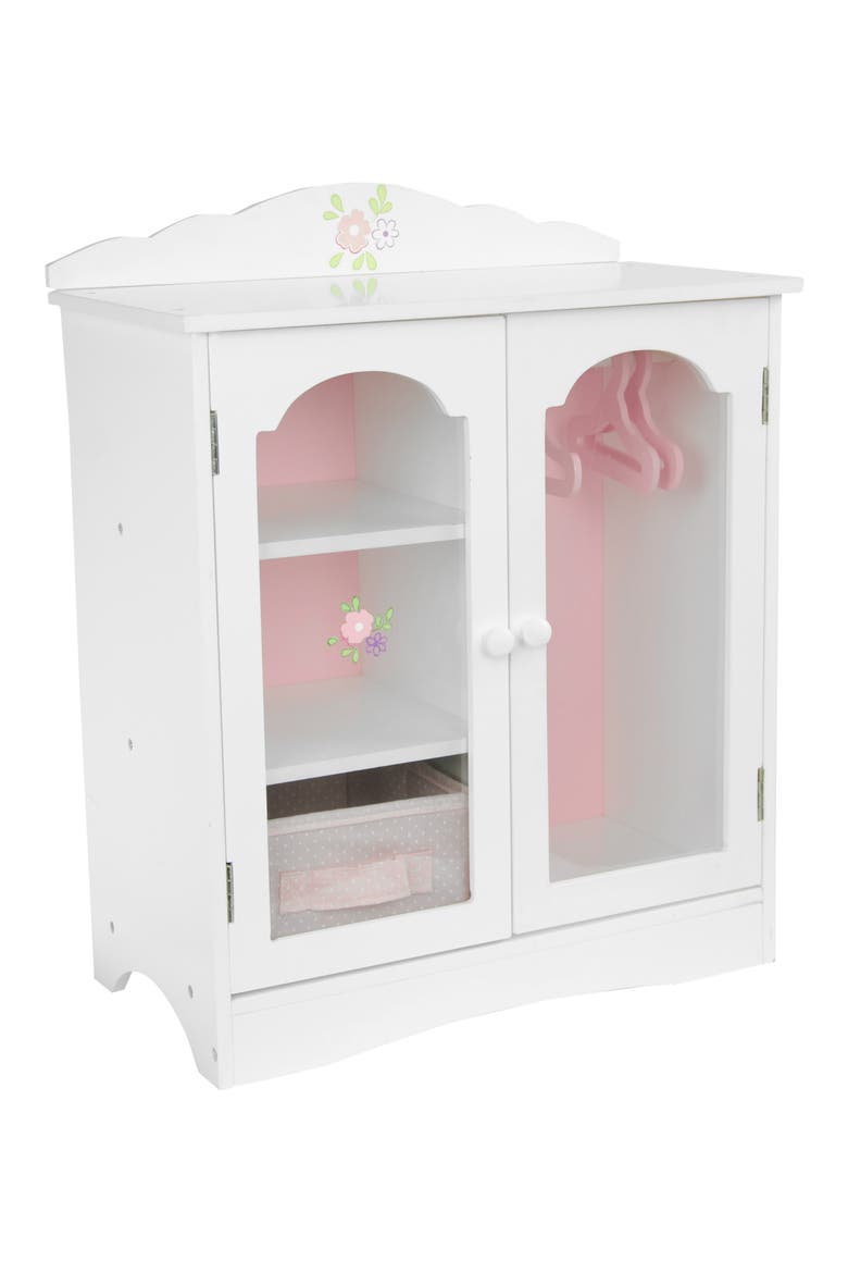 Olivia's Little World Little Princess Toy Closet, Main, color, WHITE
