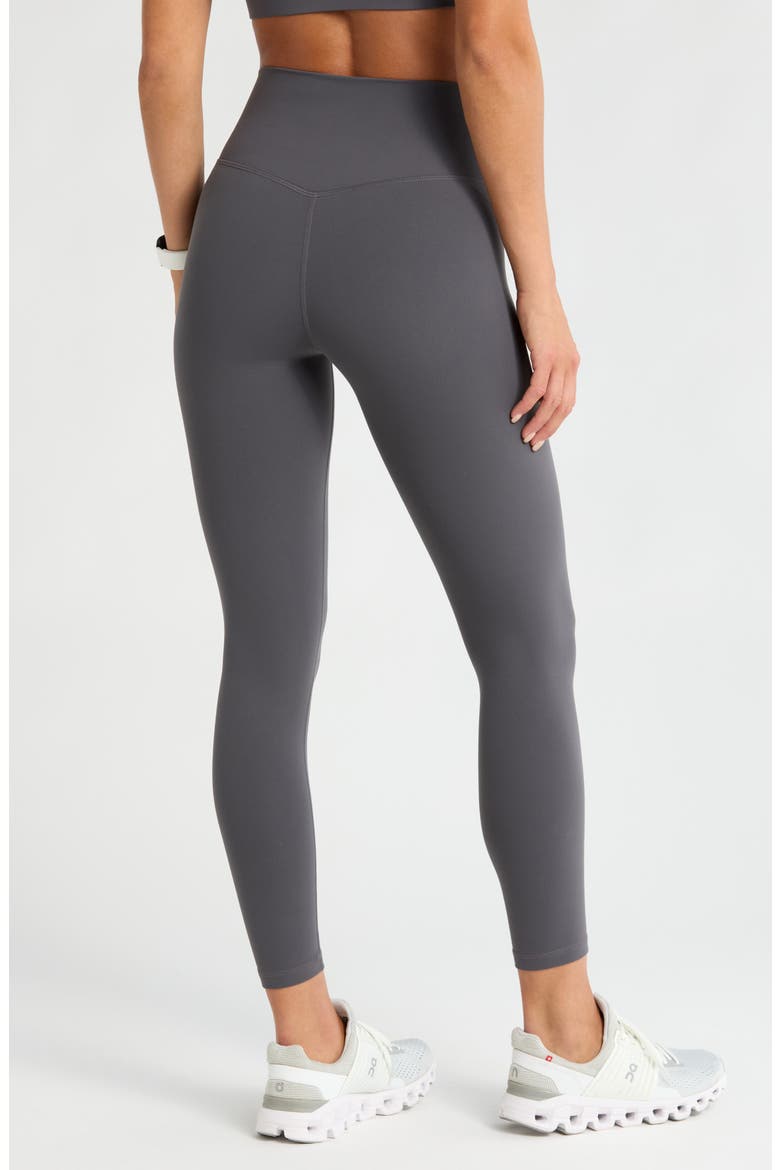 Studio Luxe High Waist 7/8 Leggings, Alternate, color, GREY FORGED
