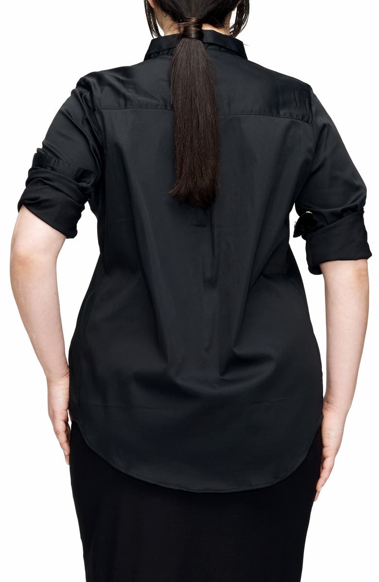 Universal Standard Elbe Shirt, Alternate, color,