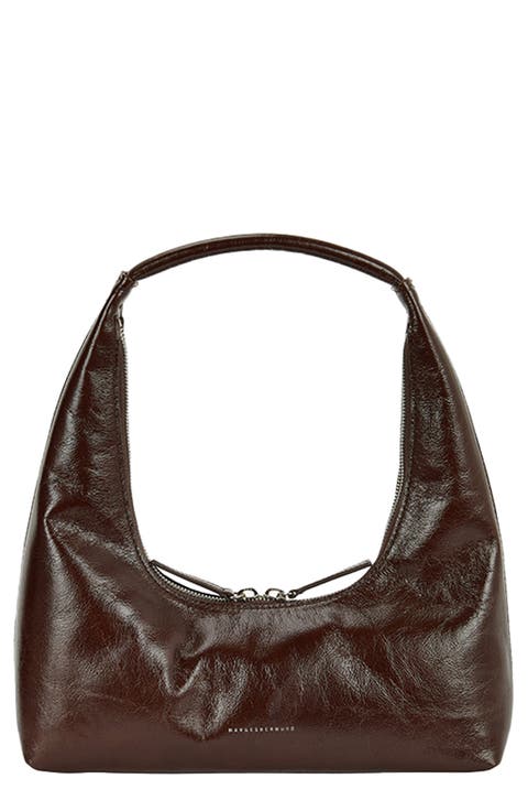 Leather Hobo Bag