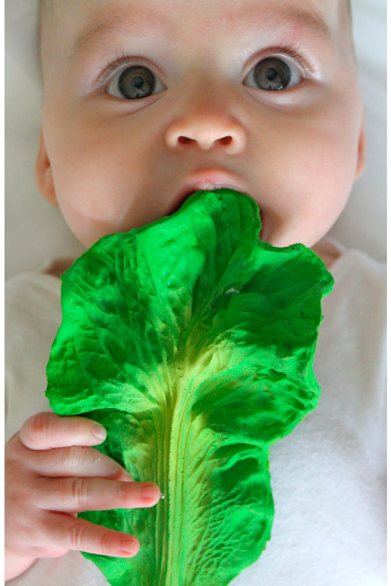 Kendall the Kale Teething Toy, Alternate, color, NO COLOR