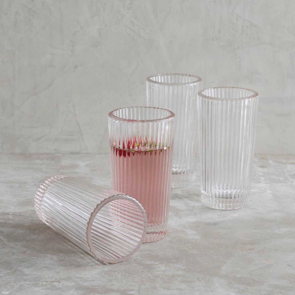 The Collective Clear Tall Glasses In Clear