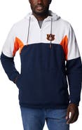 Columbia Men's Columbia Navy Auburn Tigers Lodge Quarter-Zip Hoodie