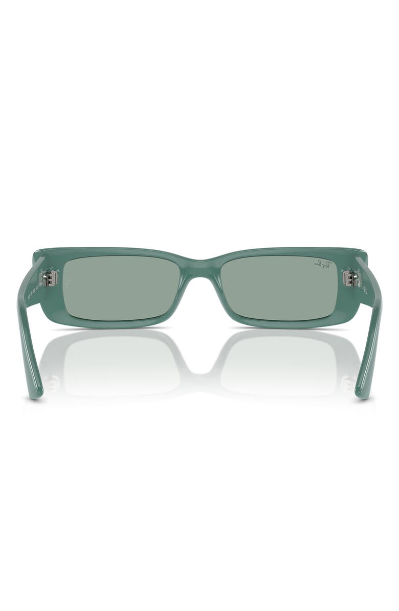 Ray-Ban Teru 54mm Rectangle Sunglasses, Alternate, color, Dark Green