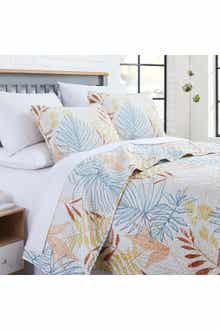 Tropic Leaf Quilt Set