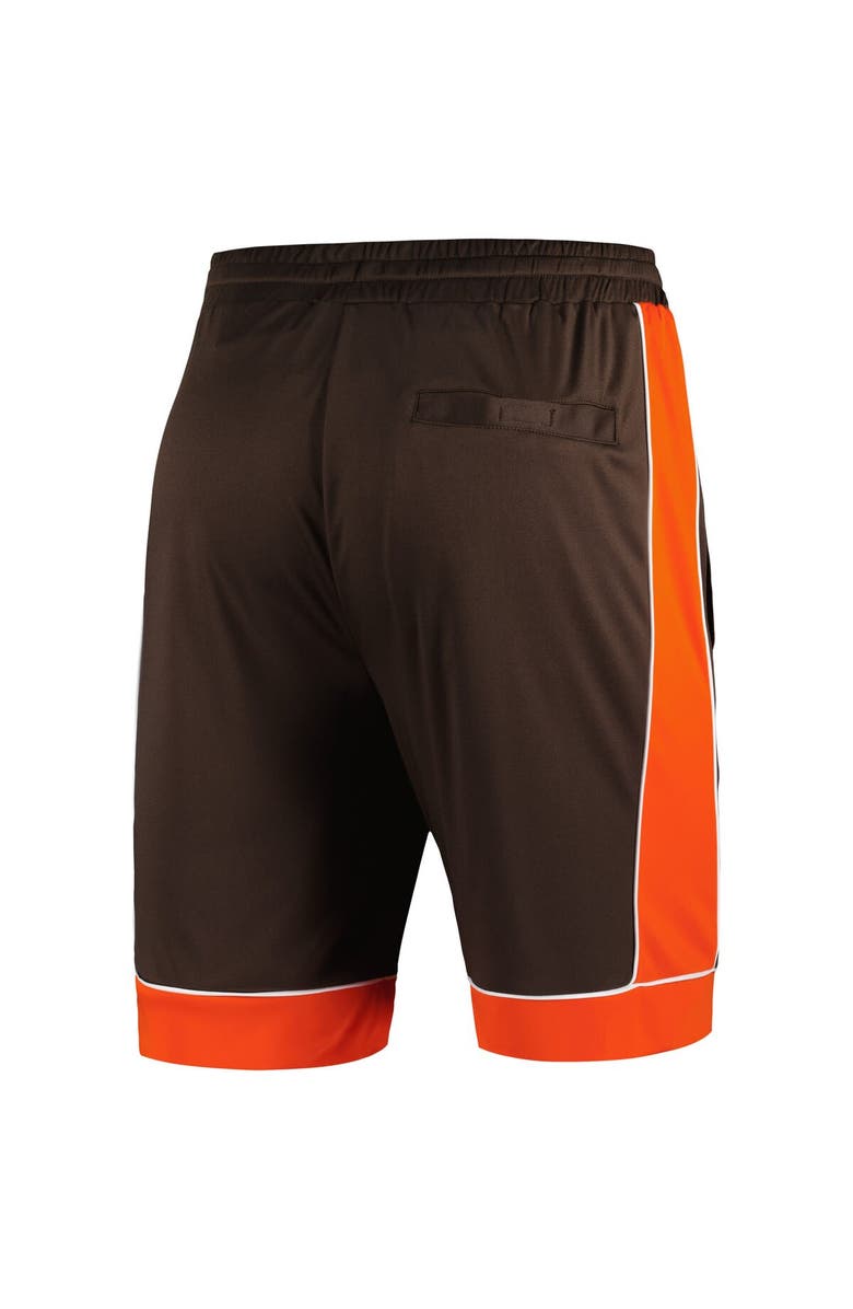 STARTER Men's Starter Brown/Orange Cleveland Browns Vintage Fan Favorite Shorts, Alternate, color, Brown