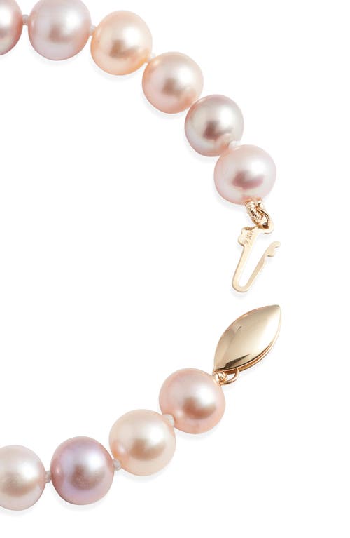 Nordstrom Freshwater Pearl Bracelet In Gold