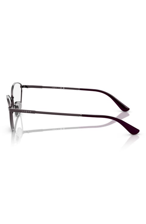 Vogue 55mm Irregular Optical Glasses In Violet