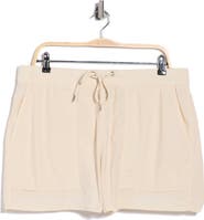 James Perse Stretch Cotton Poplin Drawstring Shorts