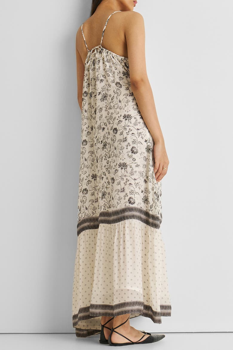 Flowy Maxi Dress, Alternate, color, Off-White Floral