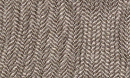 Robert Barakett Grant Merino Wool Quarter Zip Sweater In Brown