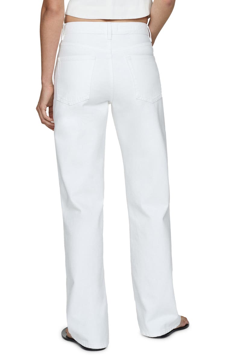 MANGO Straight Leg Jeans, Alternate, color, 