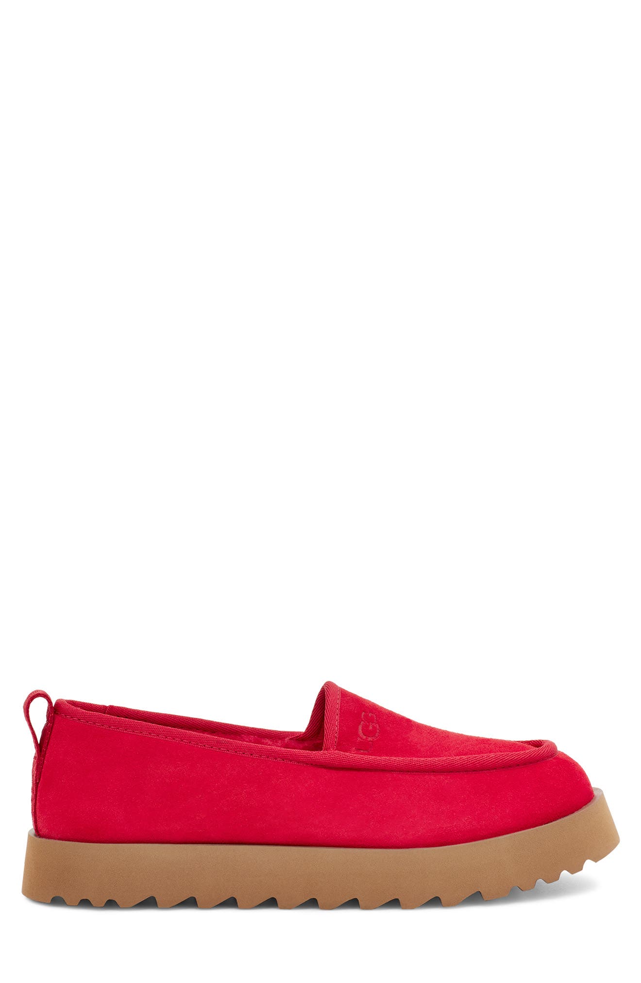 Super Moc Slipper, Alternate, color, SAMBA RED