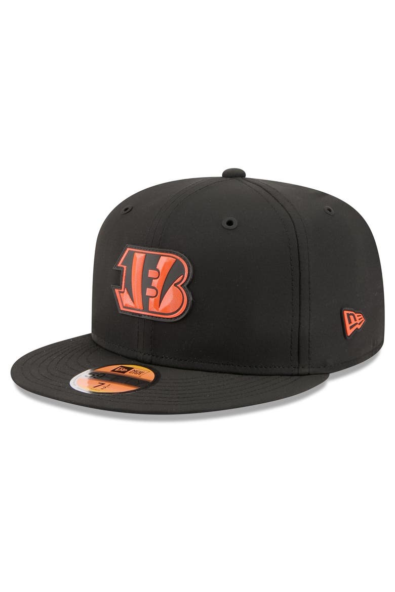 Men's New Era Black Cincinnati Bengals 2026 Sideline 59FIFTY Fitted Hat, Main, color, Black