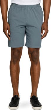 W.R.K Slim Fit Drawstring Seersucker Shorts