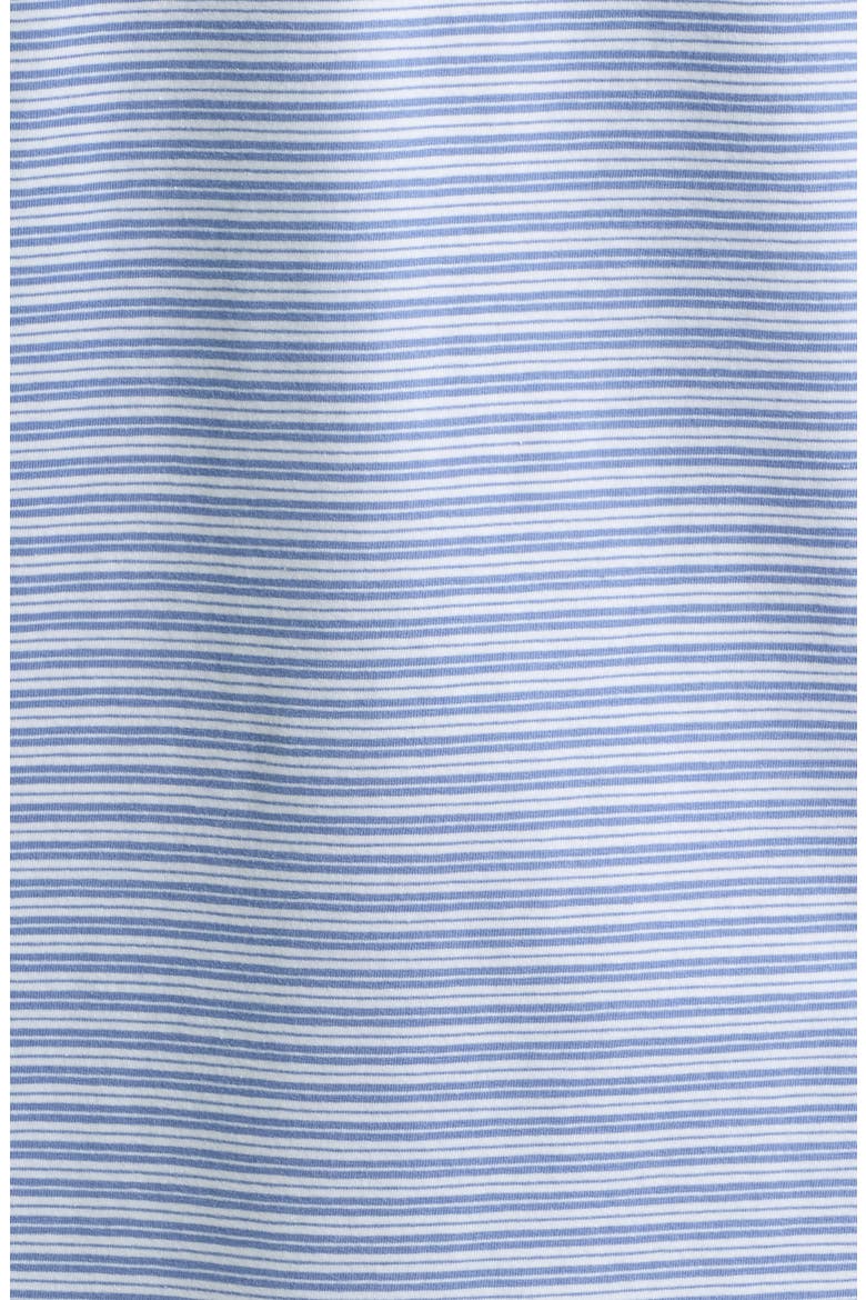 Turner Crown Flex Pima Cotton Blend Polo, Alternate, color, BLUE FREESIA