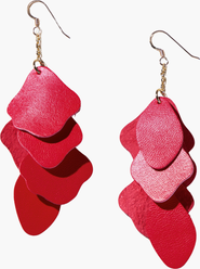 Nickel & Suede Florence Earrings