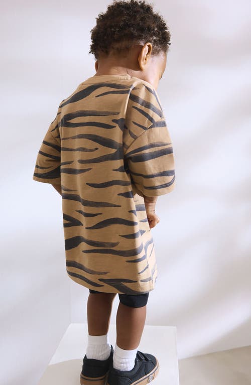 Next Ss T-shirt / Cycle Shorts Set In Brown