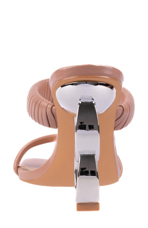 Ninety Union Raddle Square Toe Sandal In Neutral