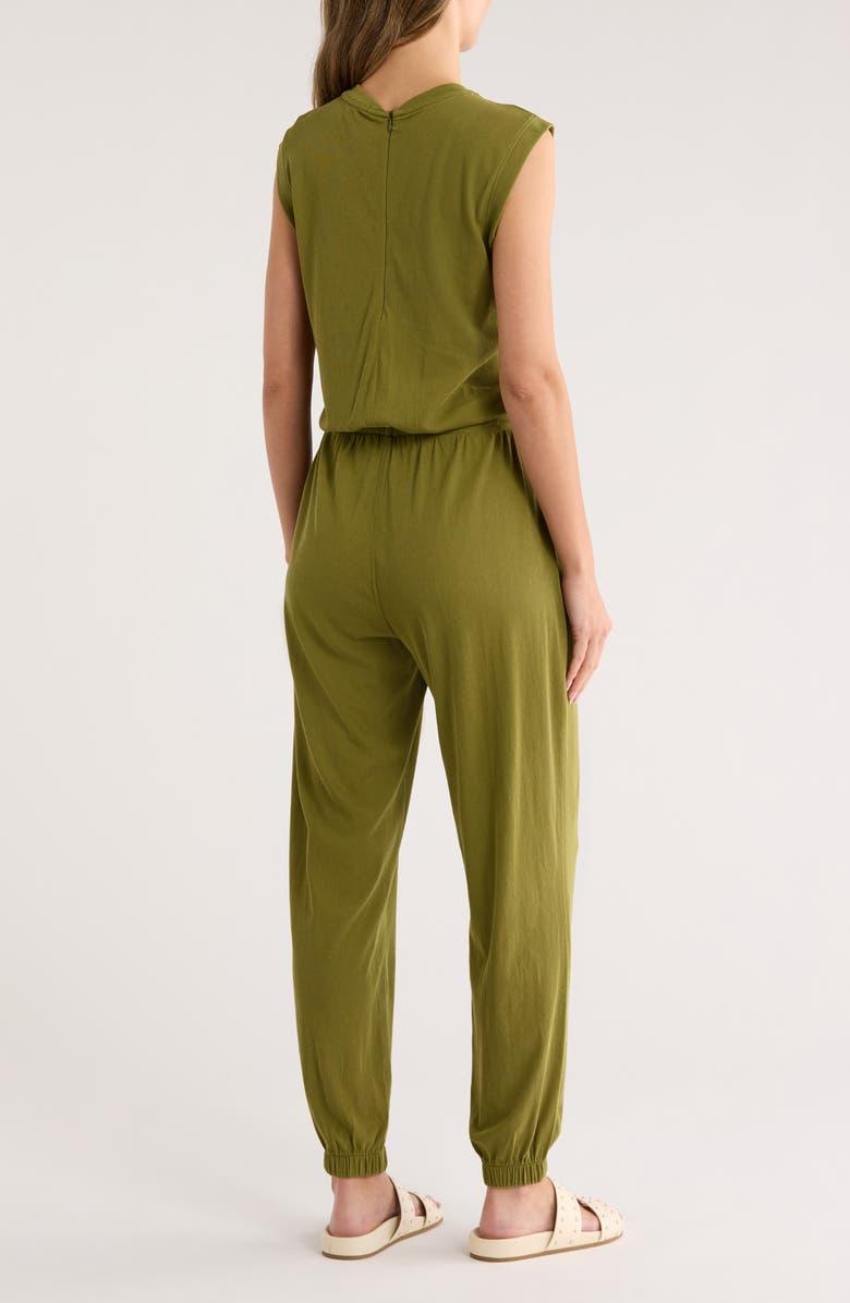 ATM Anthony Thomas Melillo Cotton Tank Jumpsuit, Alternate, color, Juniper