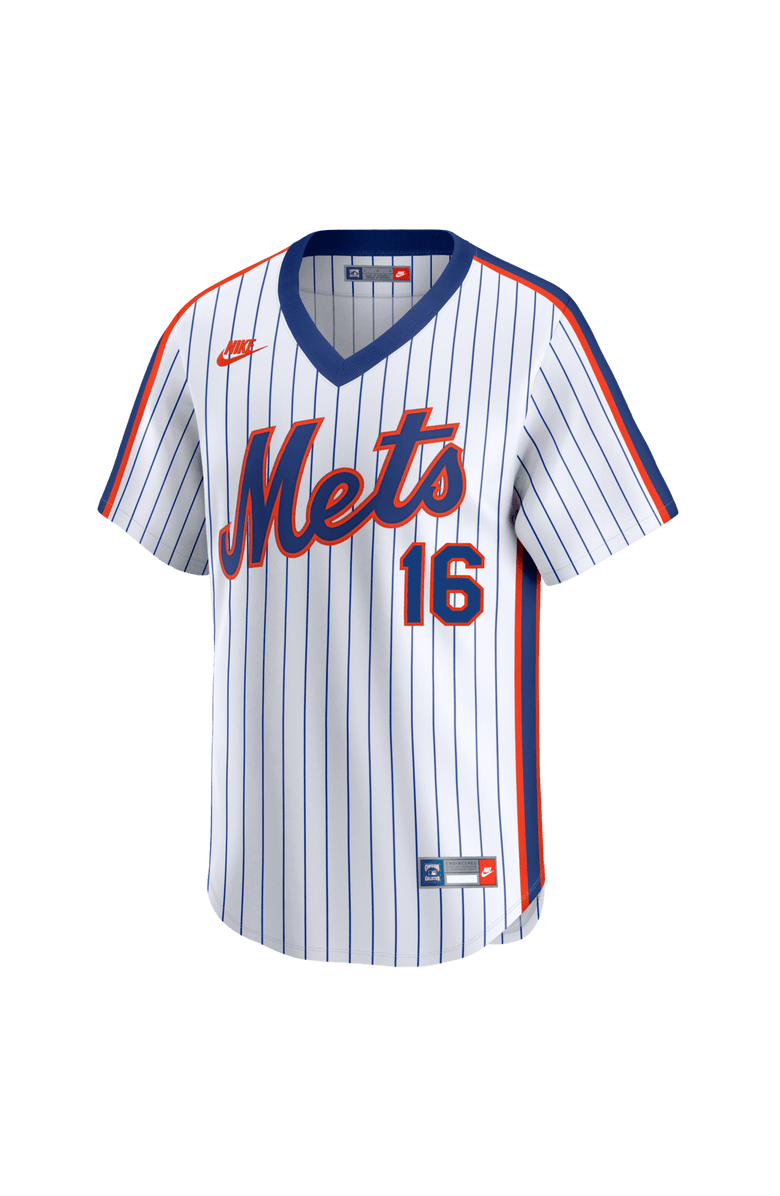 Nike Men's Nike Dwight Gooden White New York Mets Cooperstown Collection Limited Jersey, Alternate, color, White