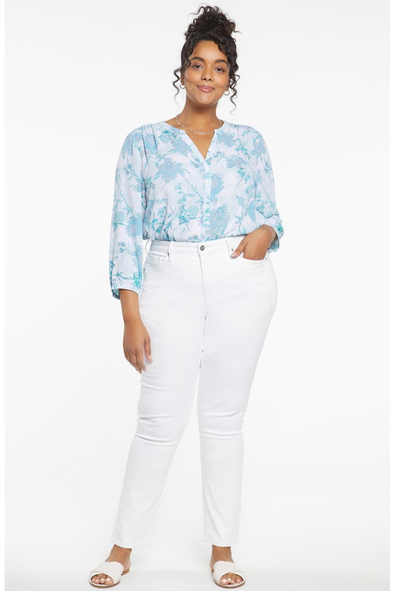 Sheri Slim Ankle Jeans, Alternate, color, OPTIC WHITE