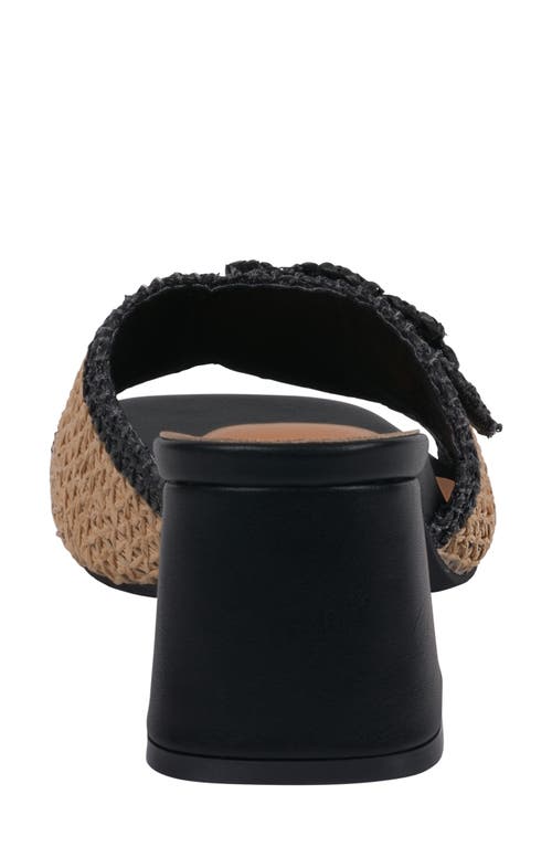 Gc Shoes Liza Block Heel Sandal In Black