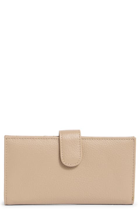 MUNDI Slim Leather Clutch Continental Wallet