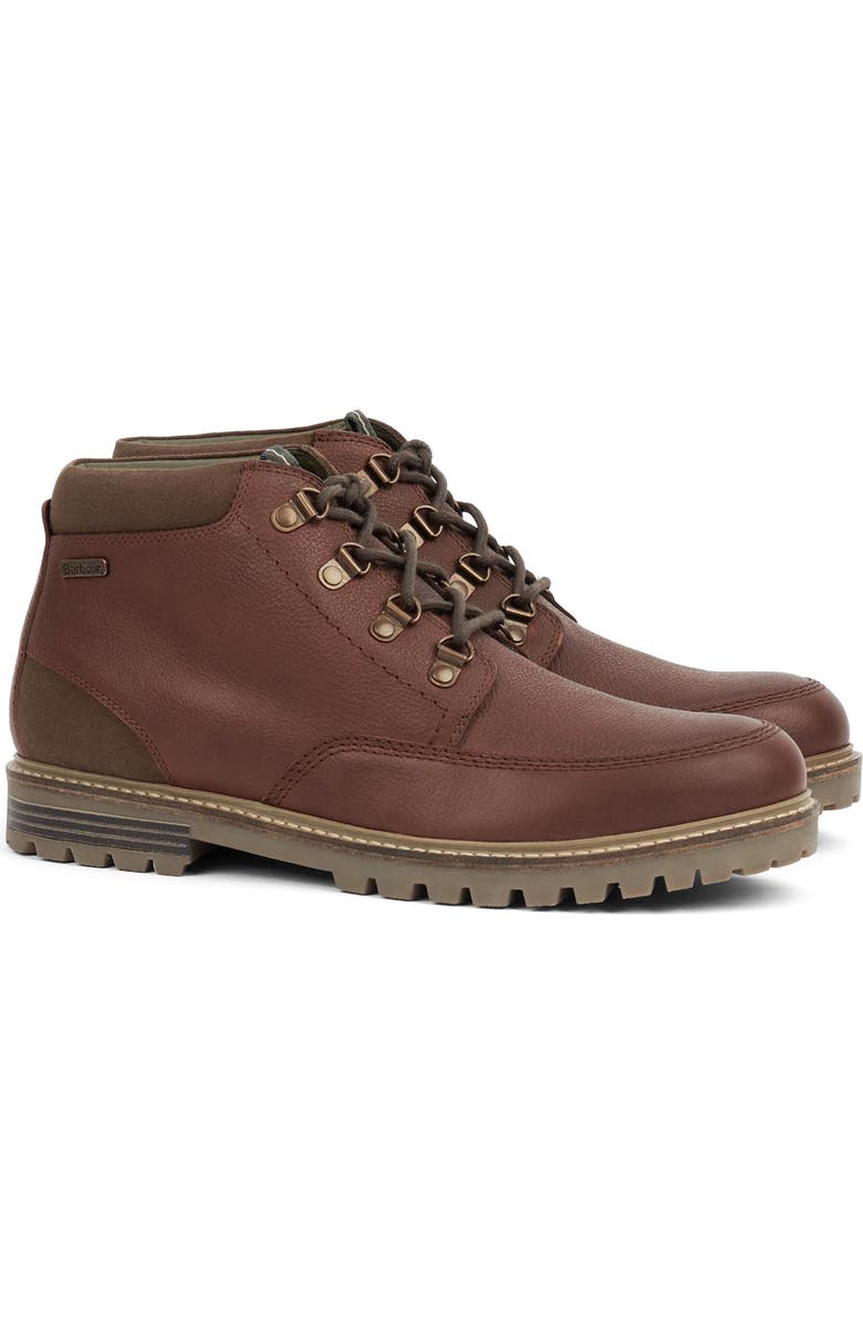 Barbour Fenton Moc Toe Boot, Main, color, Teak