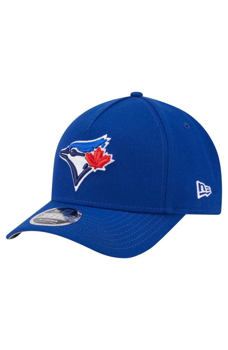 New Era Men's New Era  Royal Toronto Blue Jays 9FORTY M-Crown Adjustable Hat, Main, color, 
