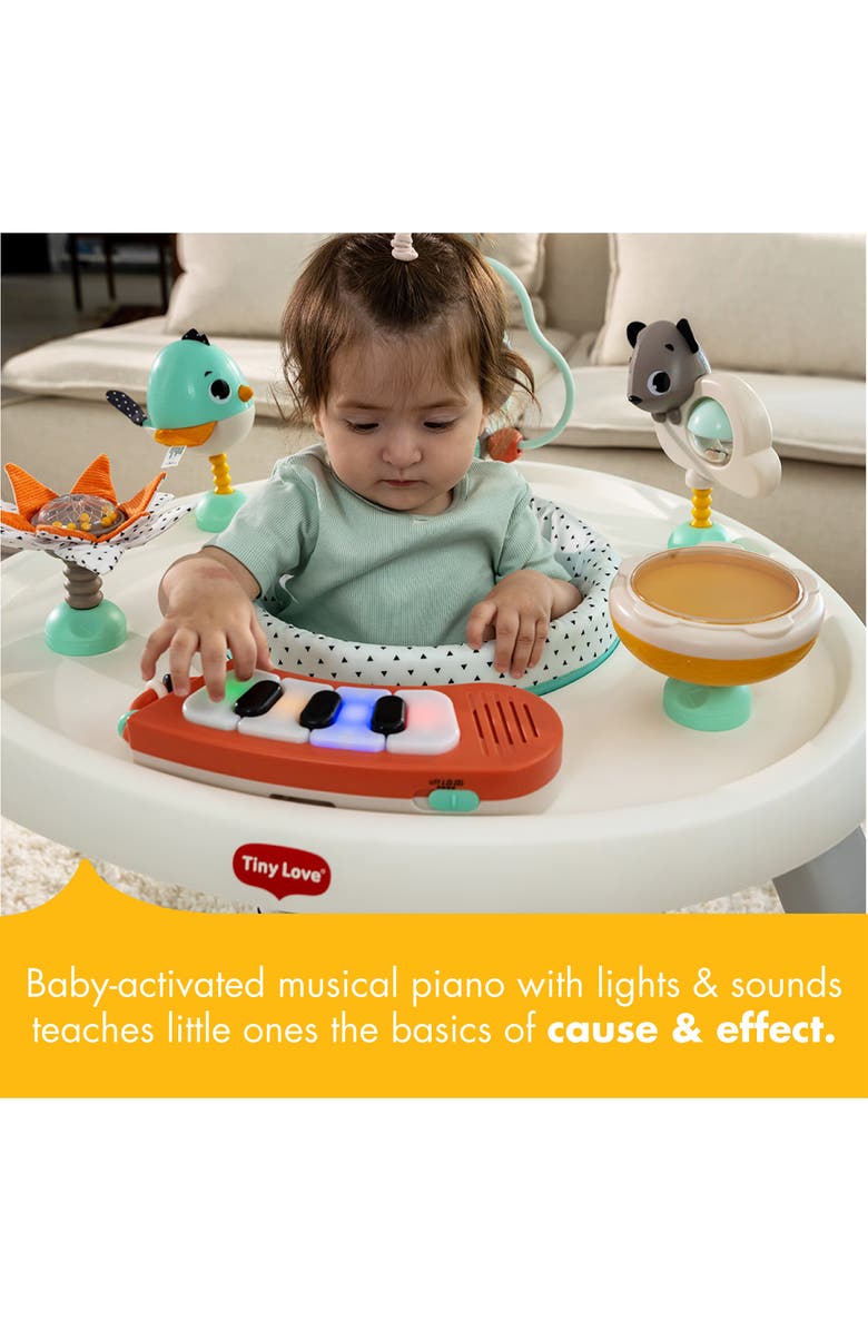 TINY LOVE Magical Tales 5-in-1 Here I Grow Stationary Activity Center, Alternate, color, Green