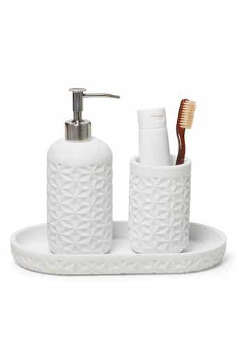 ROSELLI TRADING COMPANY Quilted 3-Piece Bathroom Set