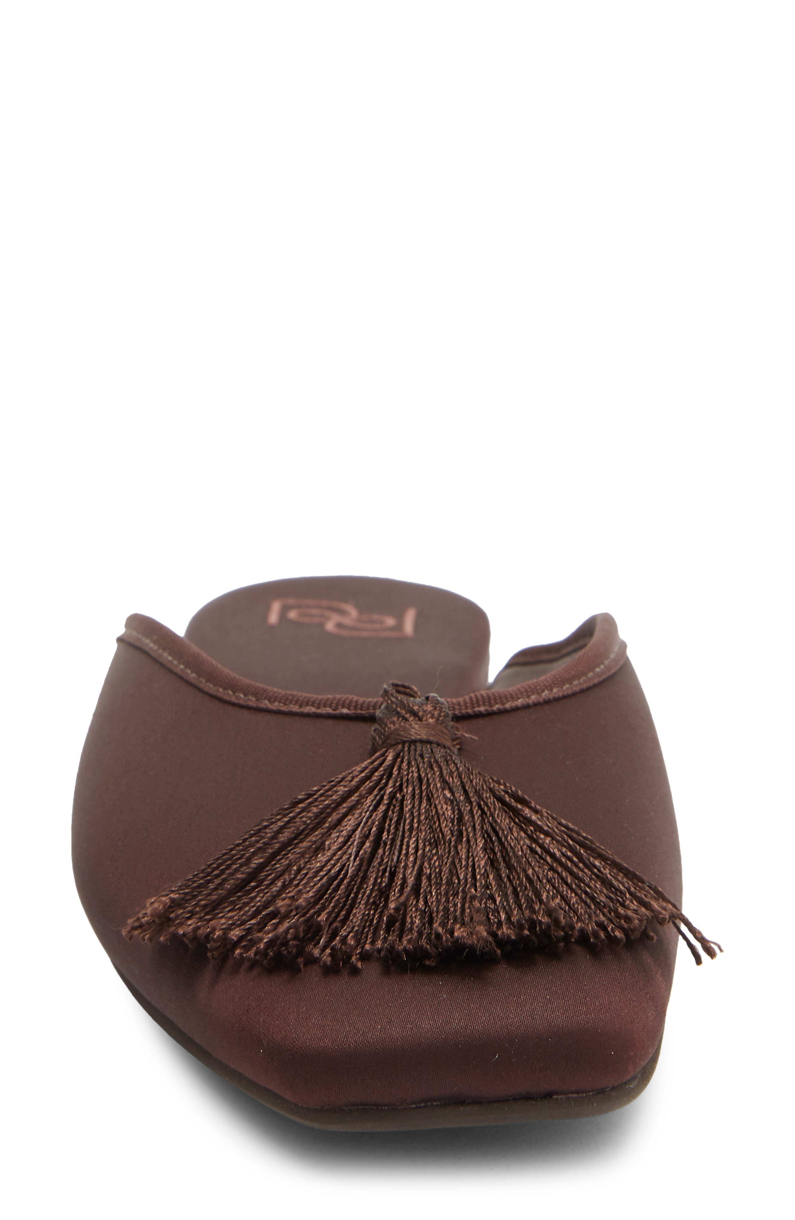 Priya Mule, Alternate, color, CAFE SATIN