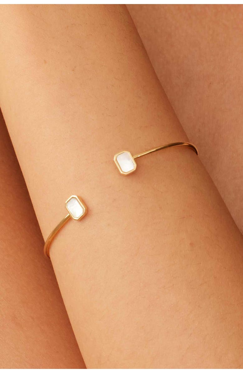 Oradina 14K Yellow Gold Horizons Cuff, Alternate, color, Yellow Gold