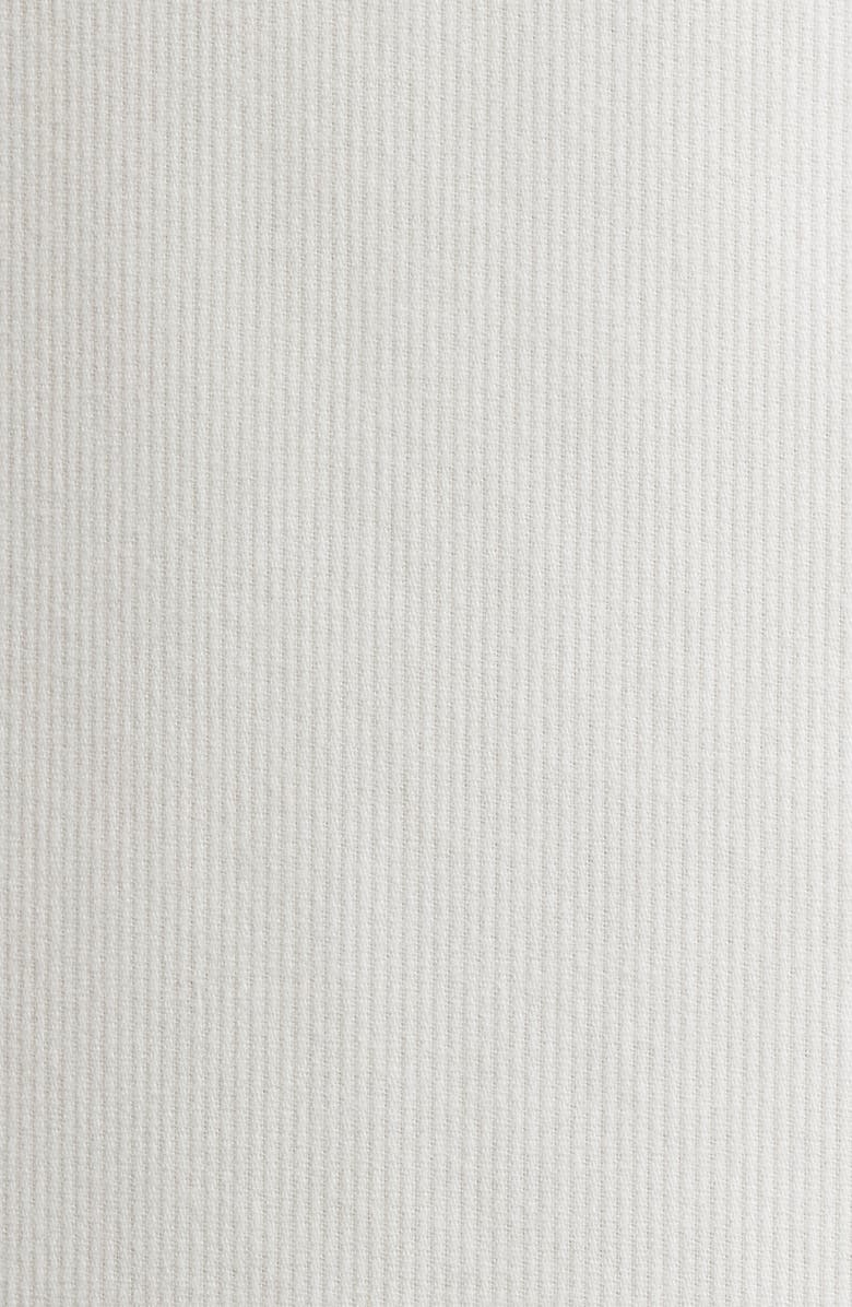 BOSS Bertyna Monday Cotton Band Collar Button-Up Shirt, Alternate, color, Soft Cream