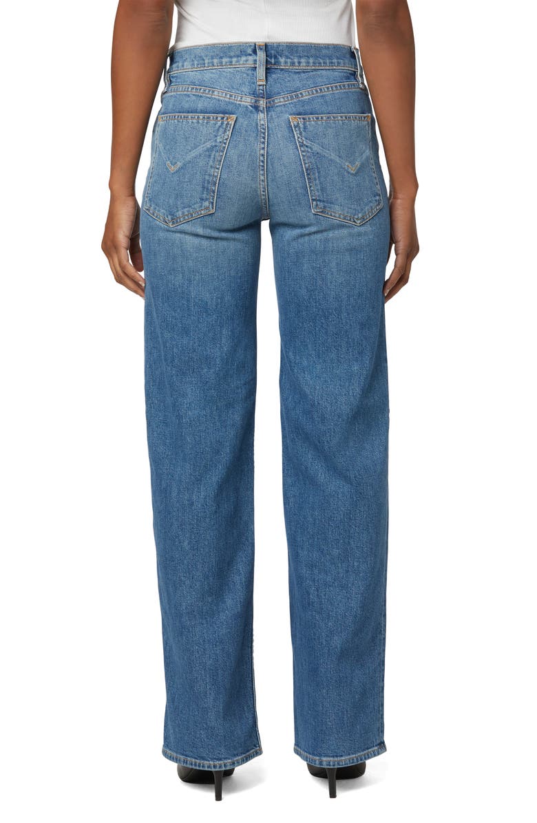 Hudson Jeans Rosie High Waist Wide Leg Jeans, Alternate, color, 