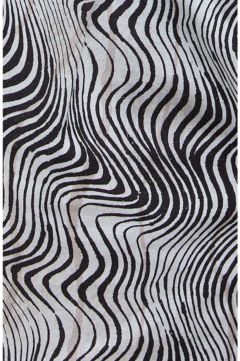 Romy Cotton Blend Shorts, Alternate, color, MONOCHROME PRINT