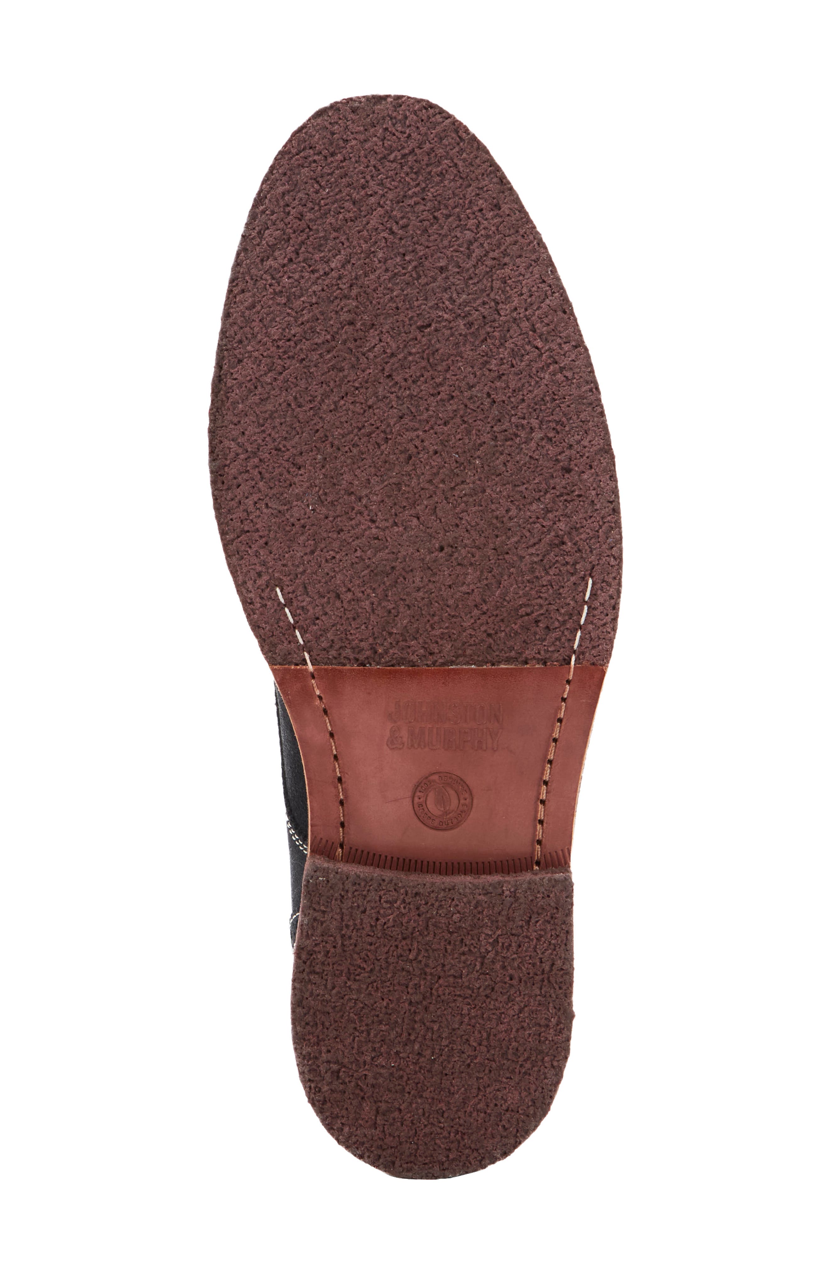 Calder Wingtip Derby, Alternate, color, NAVY WAXED SUEDE