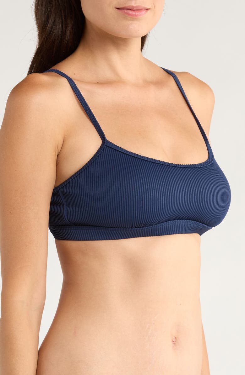 Roxy Love Rib Bikini Top, Alternate, color, Mood Indigo