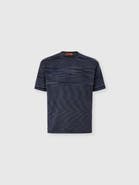 Missoni Space-dye Mercerized Crew-neck Cotton T-shirt