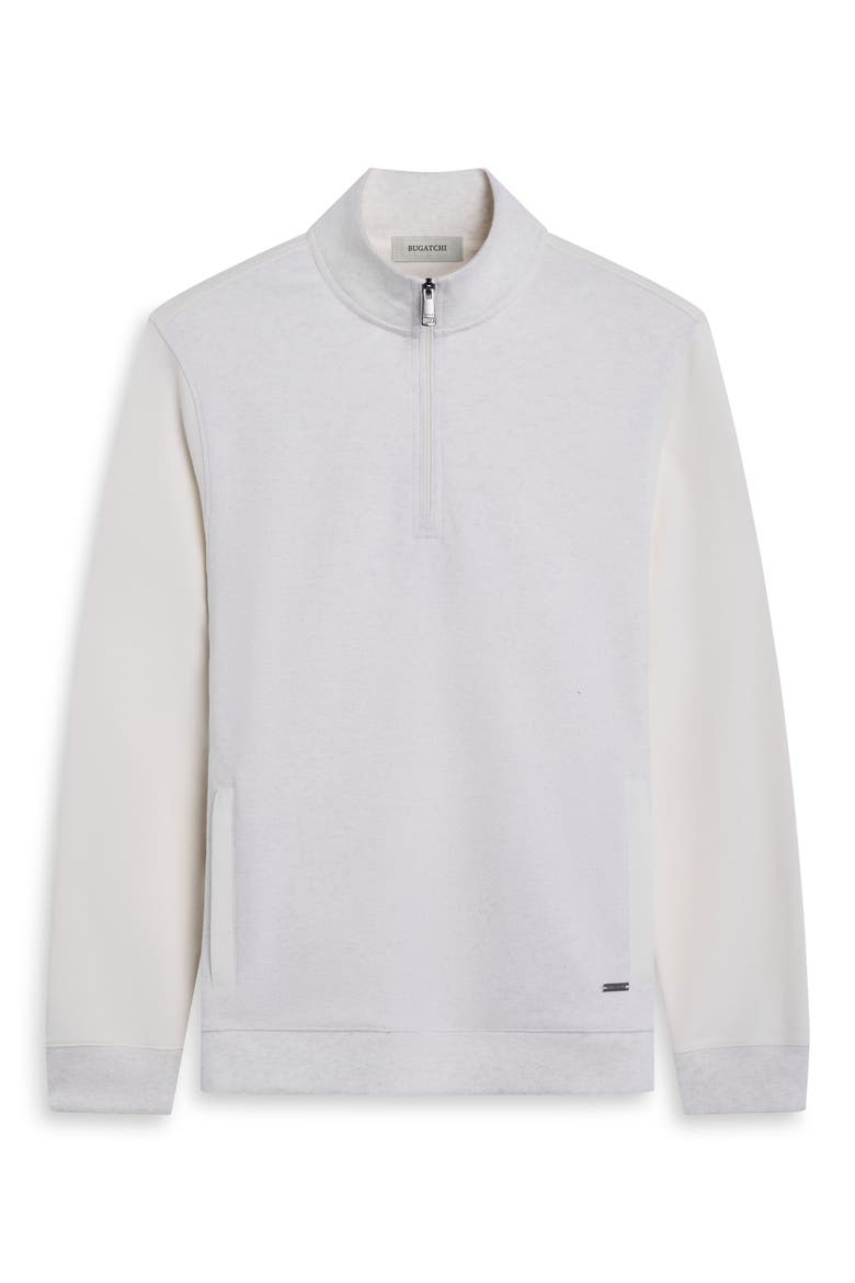 Quarter Zip Pullover, Alternate, color, CHALK