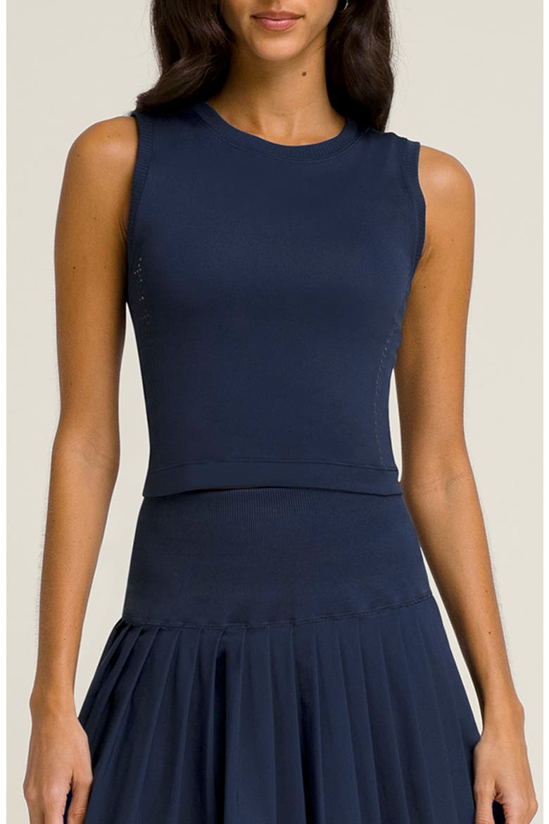 Pro Seamless Tank, Main, color, CLASSIC NAVY