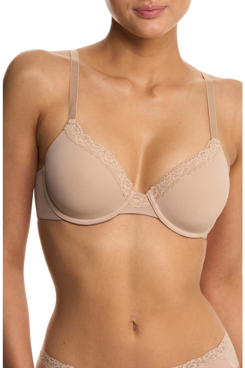 Finishing Touch Full Coverage Underwire Bra, Main, color, LIGHT MOCHA