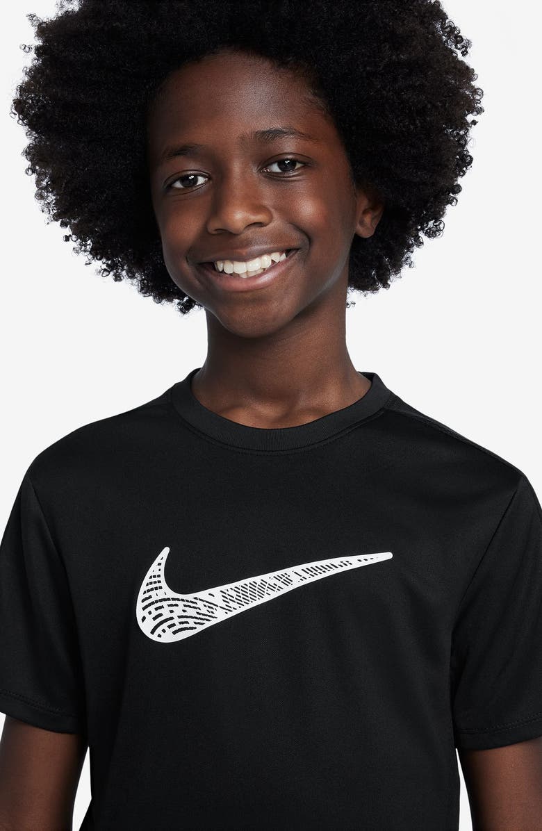 Nike Kids' Dri-FIT Trophy 23 Swoosh T-Shirt, Alternate, color, 